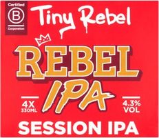 Tiny Rebel Rebel IPA 4x330ml