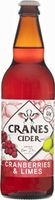 Cranes Cider Cranberries & Limes