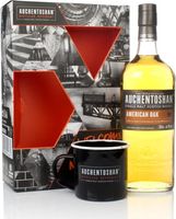 Auchentoshan American Oak Gift Pack with Cup Single Malt Whisky
