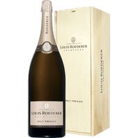 Champagne louis roederer - brut premier - jeroboam - in gift pack