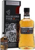 Highland Park 12 Year Old with Cask Strength Mini Gift Set Island Whisky