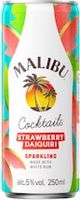 Malibu Sparkling Strawberry Daquiri Cocktail 250ml