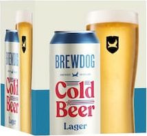 BrewDog Cold Beer 4 x 440ml