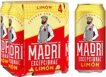 Madri Excepcional Limon Lager 4x440ml