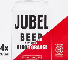 JUBEL Beer cut with Blood Orange