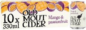 Old Mout Fruit Cider Mango and Passionfruit Can 10x330ml