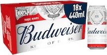 Budweiser Premium Lager 18x440ml