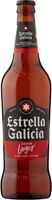 Estrella Galicia Spanish Lager 4.7% 660ml beer bottle