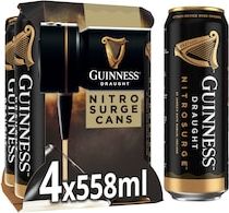 Guinness Draught Nitrosurge Stout 4x558ml