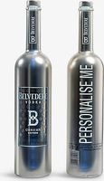 Belvedere Chrome Edition personalised vodka