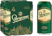 Staropramen Premium Czech Style Pilsner Lager 4x440ml