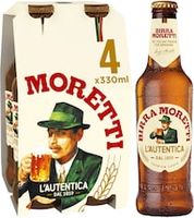 Birra Moretti Premium Lager 4x330ml