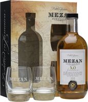 Mezan XO Jamaican Rum / 2 Glasses Gift Pack