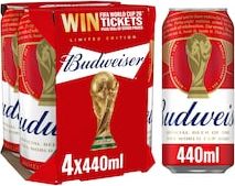 Budweiser Premium Lager 4x440ml