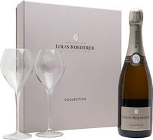 Louis Roederer Collection 243 + 2 Glasses