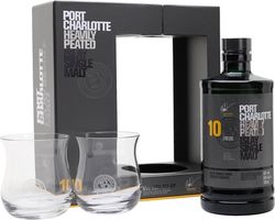 Port Charlotte 10 Year Old / 2 Glass Pack Islay Whisky