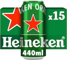 Heineken Original Premium Lager Beer 15x440ml