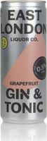 East London Liquor Company Grapefruit Gin & Tonic (0.5%) Pre-Bottled Cocktails