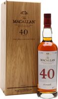 Macallan 40 Year Old / The Red Collection / 2023 Release Speyside Whisky