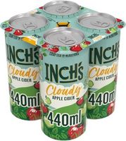 Inch's Cloudy Cider 4x440ml