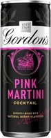 Gordon's Pink Martini Cocktail