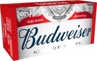 Budweiser Beer Cans 18x440ml
