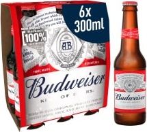 Budweiser 6X300ml