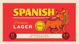 M&S Spanish Premium Lager 12x330ml