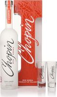Chopin Rye Vodka with 2x Shot Glasses Plain V...
