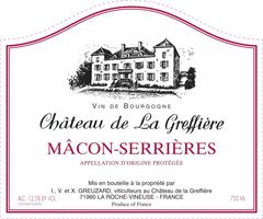 Chateau de La Greffiere Macon-Serrieres