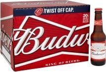 Budweiser 20X300ml Bottle