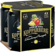 Kopparberg Strawberry & Pineapple 4x330ml Cans