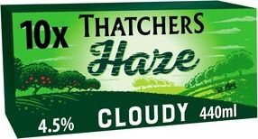 Thatchers Haze Cider Can 10 x 440ml