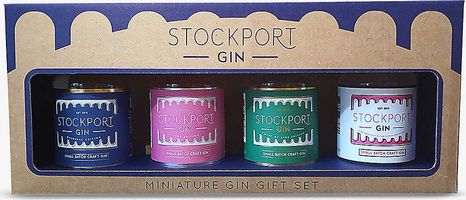 Miniature gin gift set 4 x 50ml