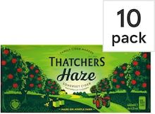 Thatchers Haze Cloudy Cider Can 10 x 440ml