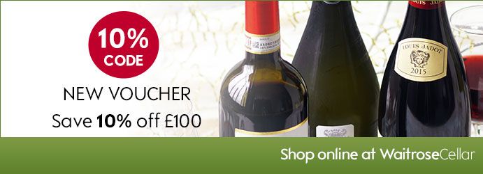 10% off £100 Waitrose Voucher