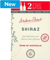 Andrew Peace White Label Shiraz 1.5L Bag-in-b...