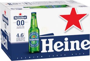 Heineken 0.0% Alcohol Free 24 x 12oz Bottles