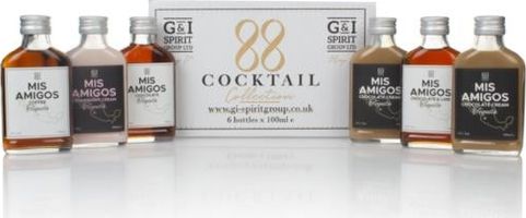 88 Cocktail Mis Amigos Collection (6 x 100ml) Liqueurs