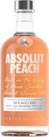 Absolut Peach Flavoured Vodka