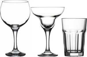 George Home Mixed Cocktail Glass Set
