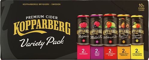 Kopparberg Cider Variety Pack 10x330ml