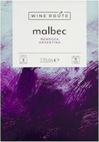 Wine Route Argentinian Malbec 2.25L Bag in Box