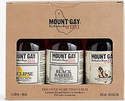Mount Gay Discovery rum pack 3 x
