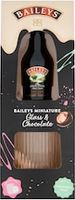 Baileys miniature, Glass and Chocolate