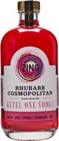 World of Zing Rhubarb Cosmopolitan Cocktail 50cl