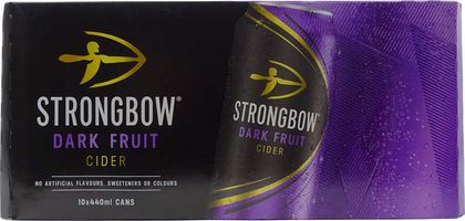 Strongbow Dark Fruits Cider 10 x