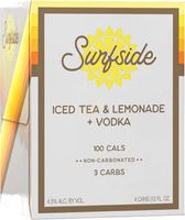 Stateside Surfside Iced Tea & Lemonade Vodka 4 x12oz