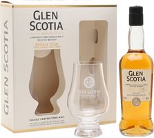 Glen Scotia Double Cask / Small Bottle / Glass Set Campbeltown Whisky