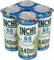 Inch's 0.0 Medium Apple Alcohol Free Cider Can